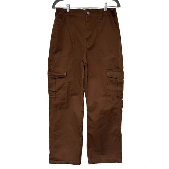 {BDG} High Rise Y2K Baggy Wide Leg Cargo Carpenter Utility Pants - Picture 6 of 6